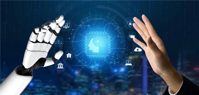 Security operations center with AI-powered dashboard